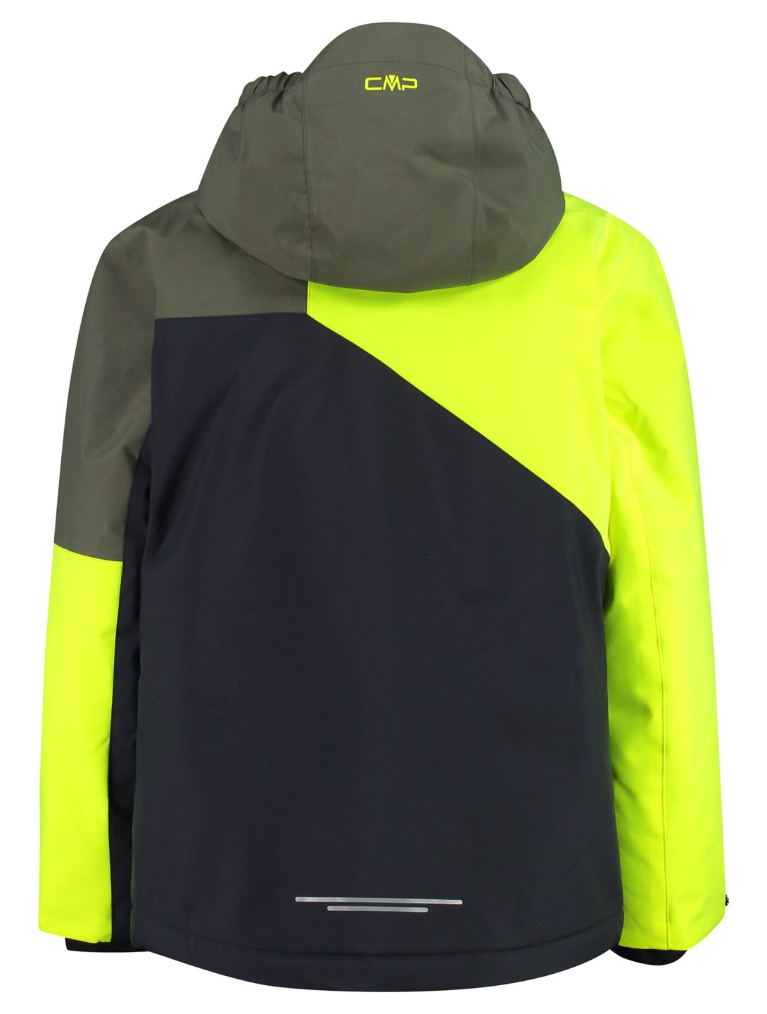 CMP, 33W0624 ski-jas kinderen Anthracite / Yellow Fluo geel, grijs 