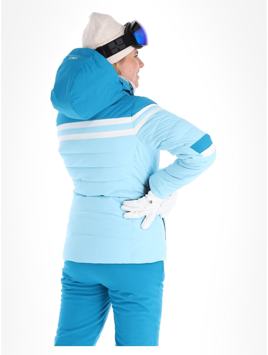 CMP, 33W0736 ski-jas dames Anise blauw 