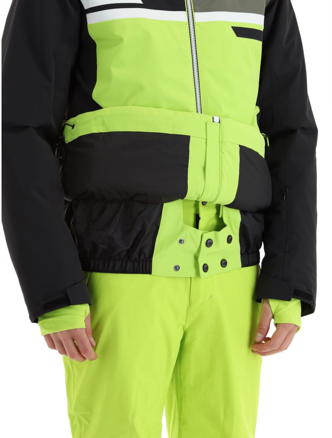 CMP, 33W0747 ski-jas heren Acid groen, zwart 