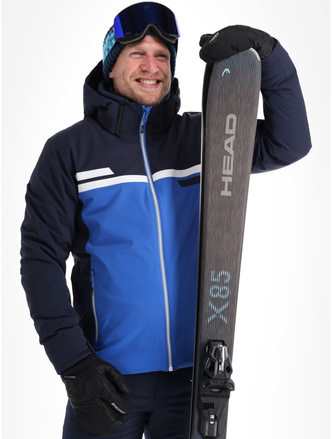 CMP, 33W0747 ski-jas heren Royal blauw, zwart 