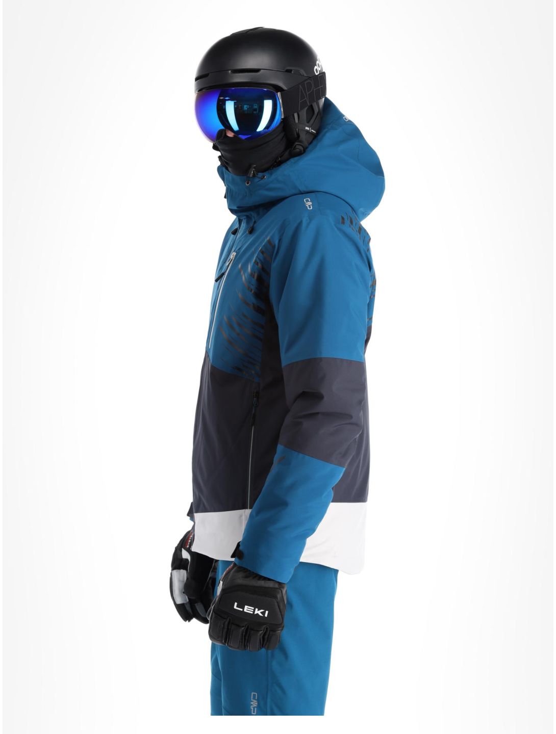 CMP, 33W0817 ski-jas heren Petrol blauw 