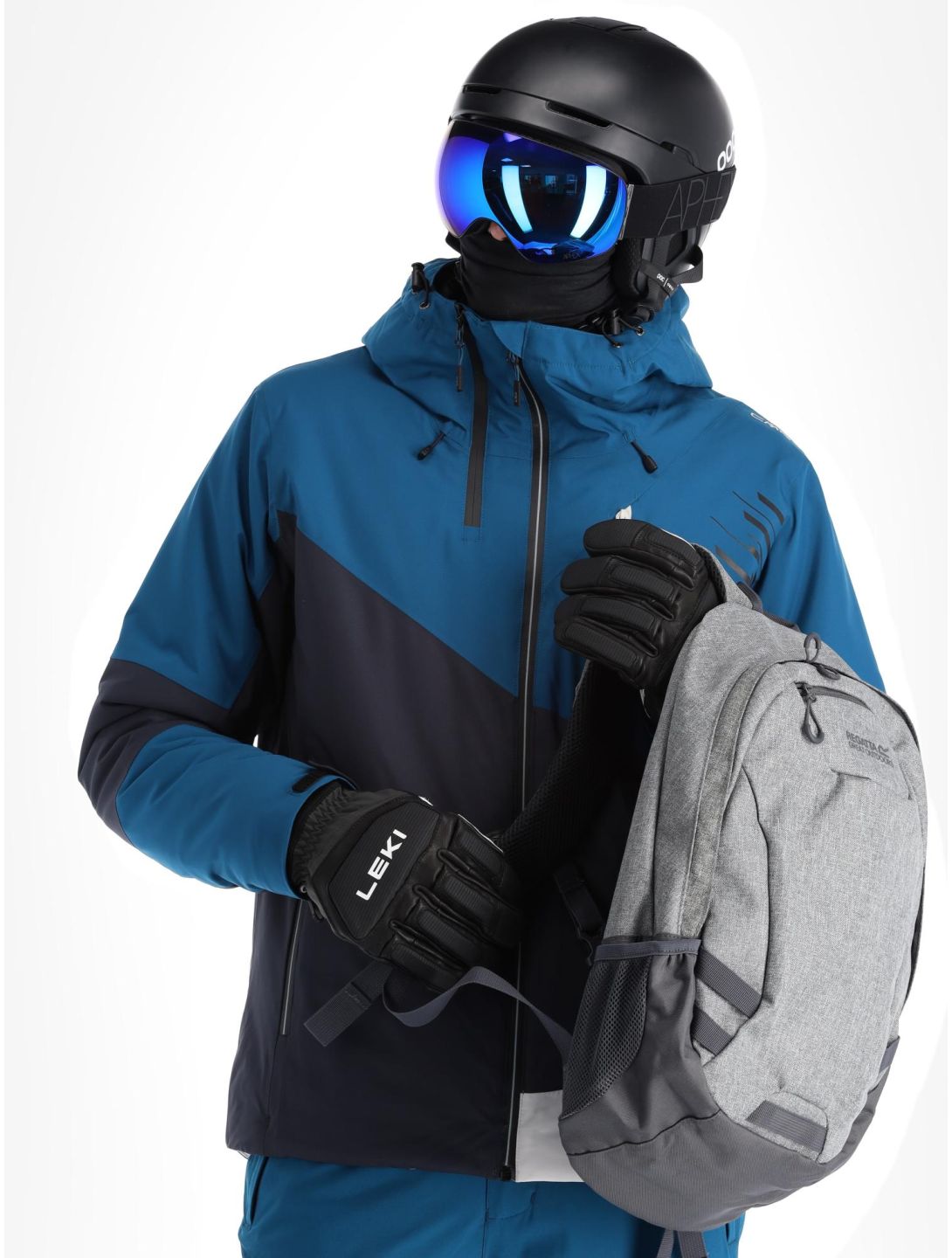 CMP, 33W0817 ski-jas heren Petrol blauw 