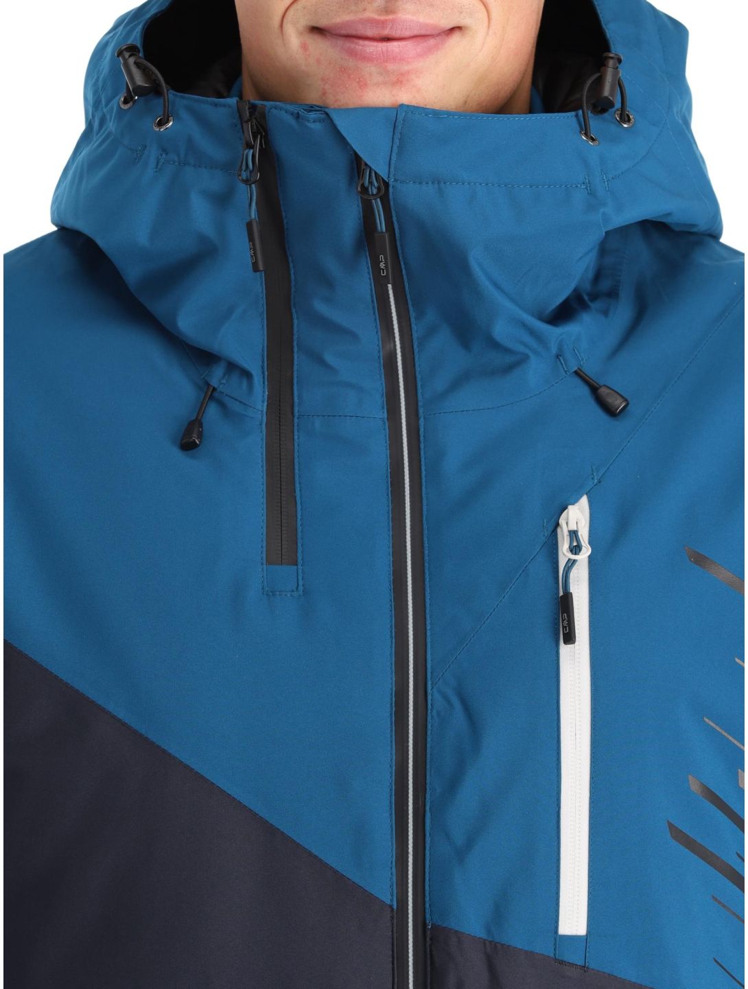 CMP, 33W0817 ski-jas heren Petrol blauw 