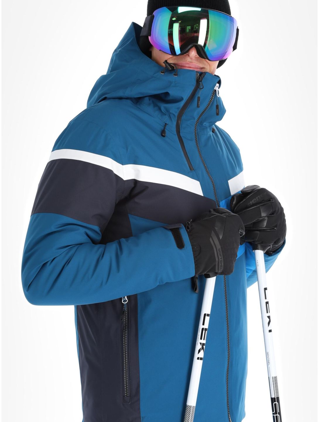 CMP, 33W0827 ski-jas heren Petrol blauw 