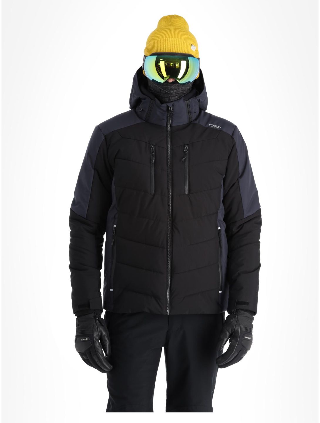 CMP, 33W0837 ski-jas heren Black grijs, zwart 