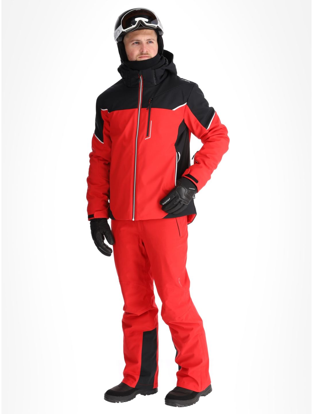 CMP, 33W0897 softshell ski-jas heren Ferrari Black rood, zwart 