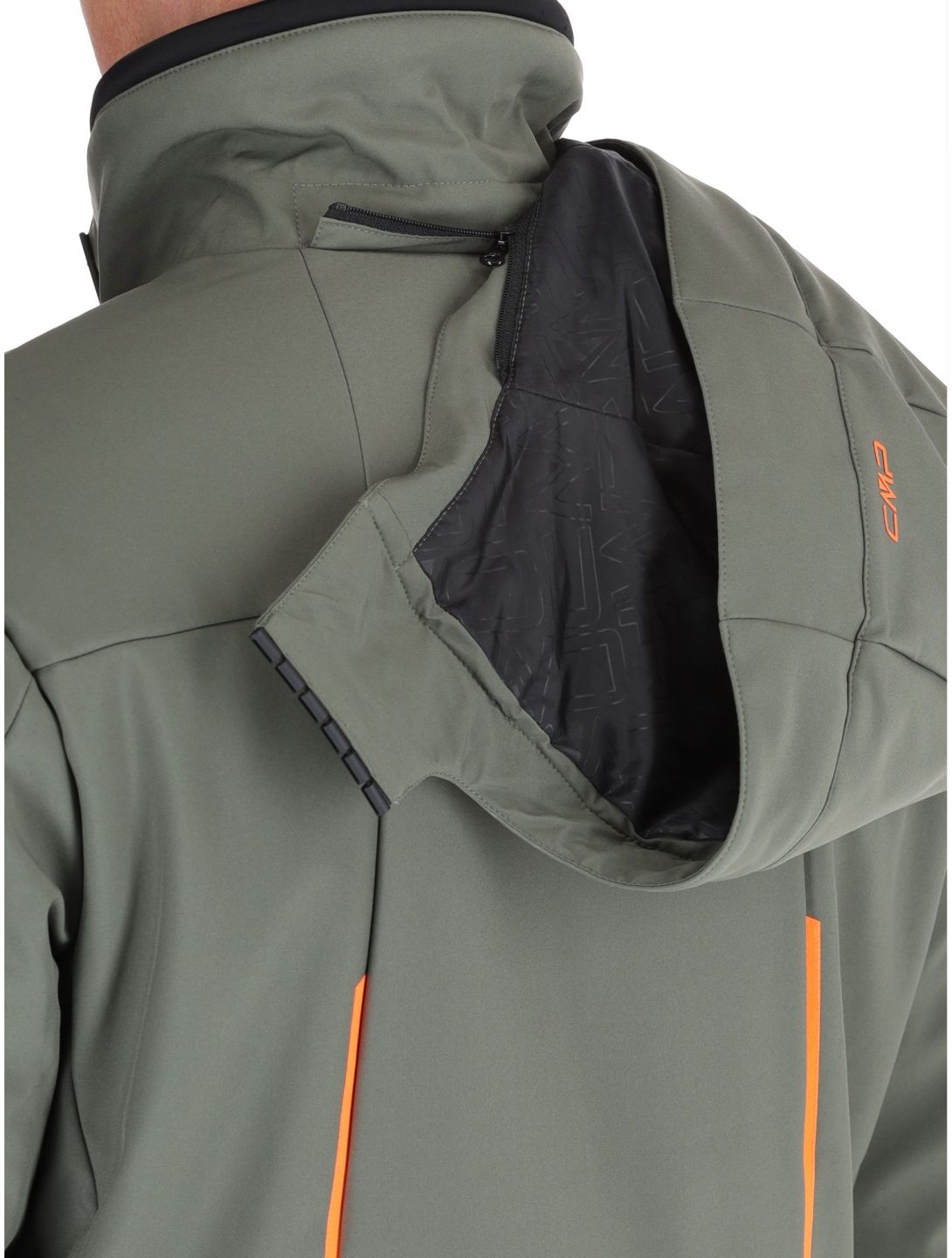 CMP, 33W0897 softshell ski-jas heren Olive groen 