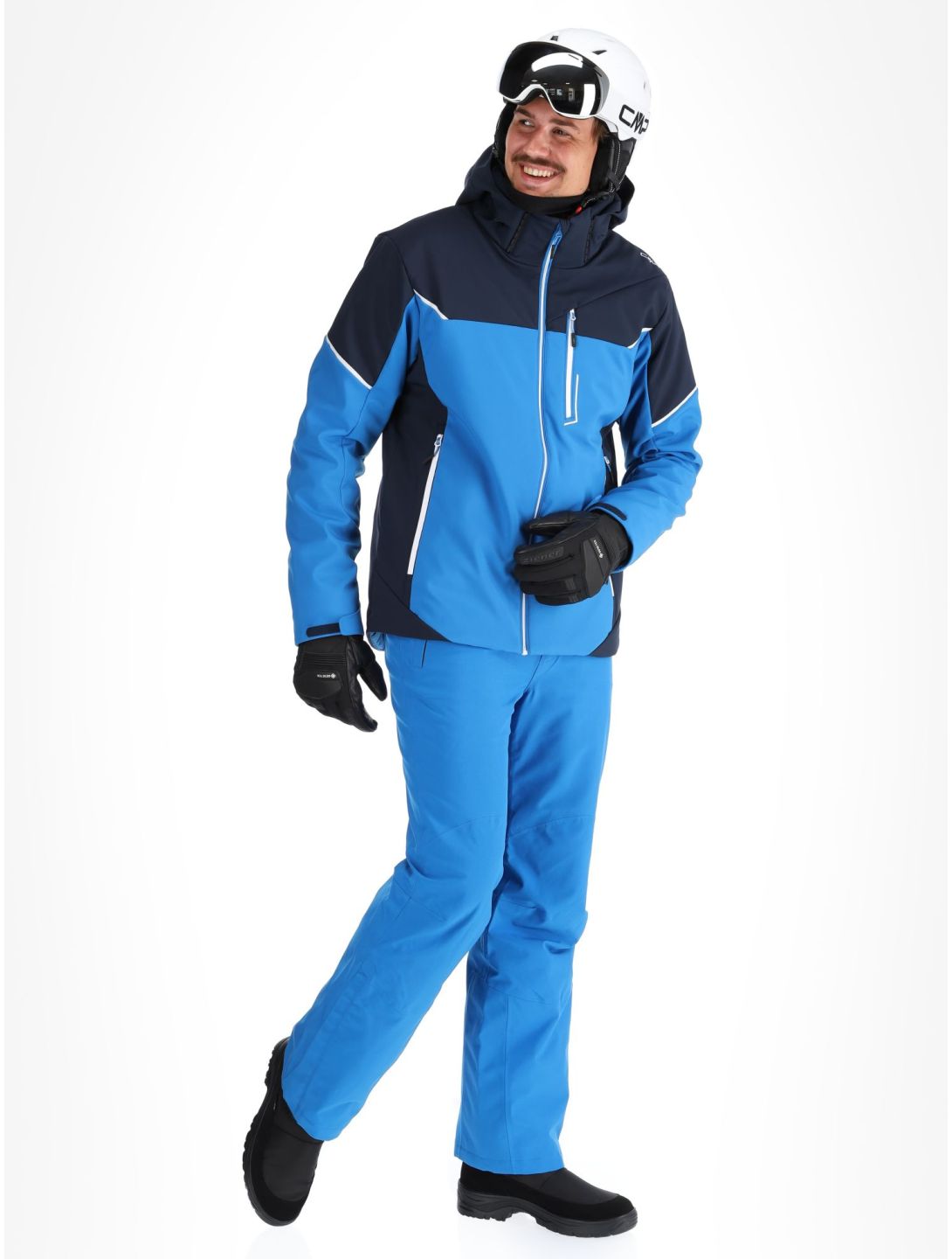 CMP, 33W0897 softshell ski-jas heren Sapphire blauw 