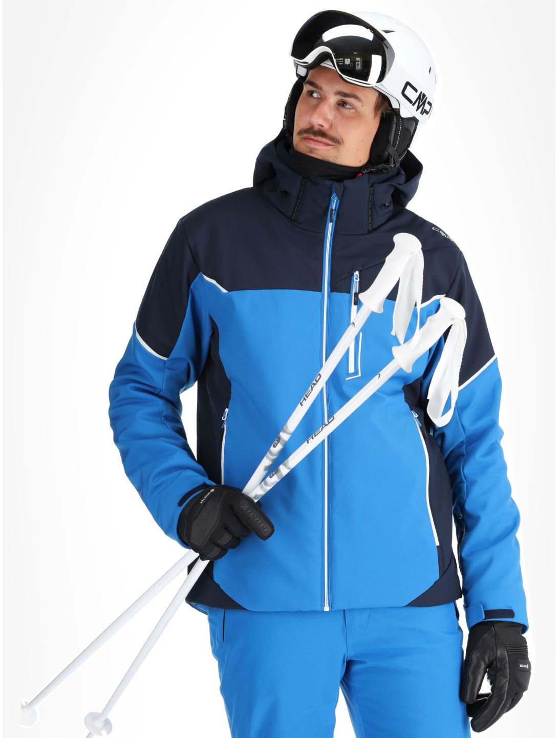 CMP, 33W0897 softshell ski-jas heren Sapphire blauw 