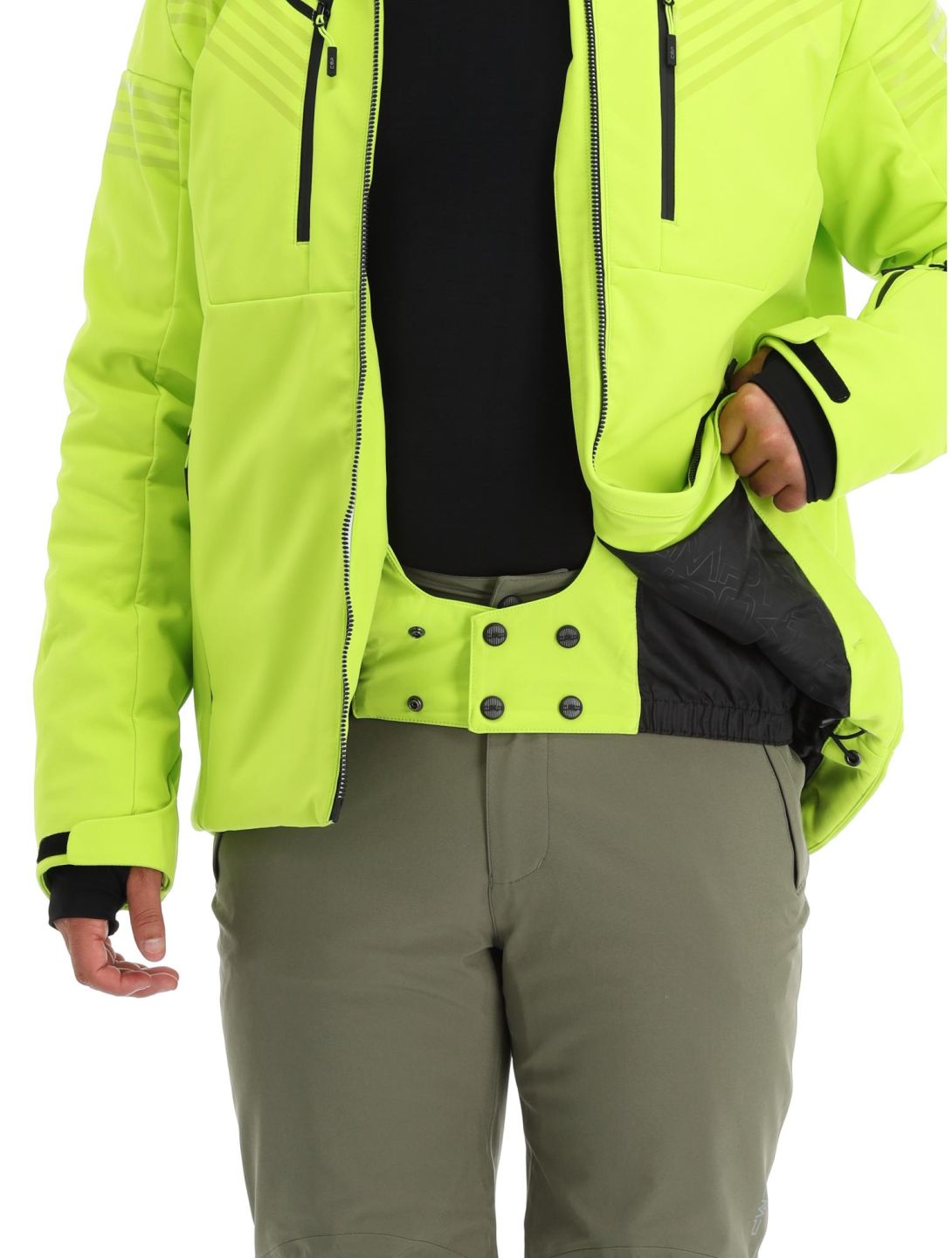 CMP, 33W0967 softshell ski-jas heren Acid groen 