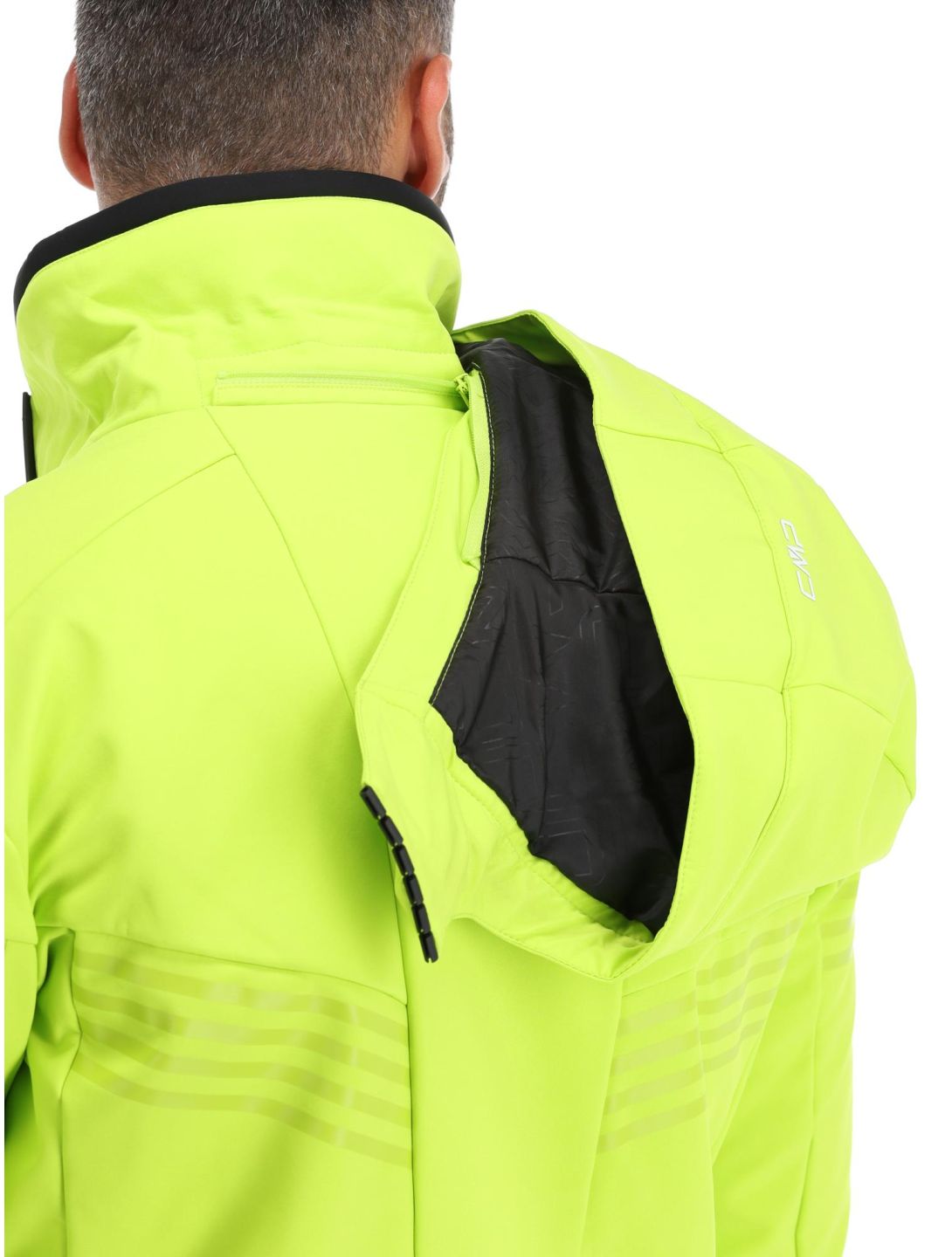 CMP, 33W0967 softshell ski-jas heren Acid groen 