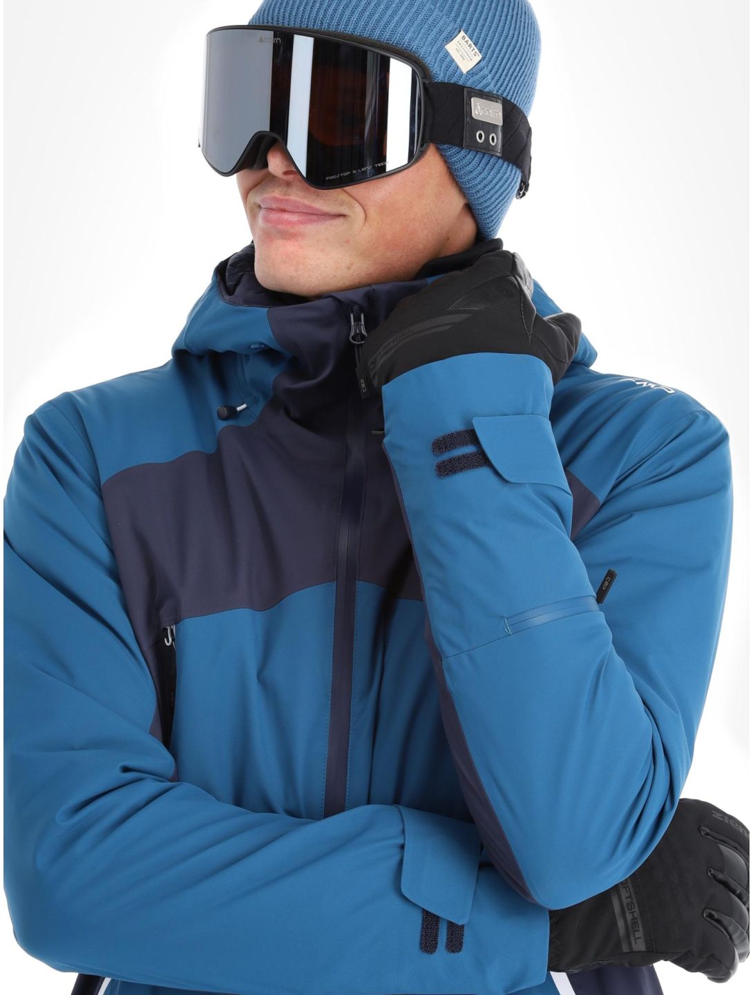 CMP, 33W2897 ski-jas heren Petrol blauw 