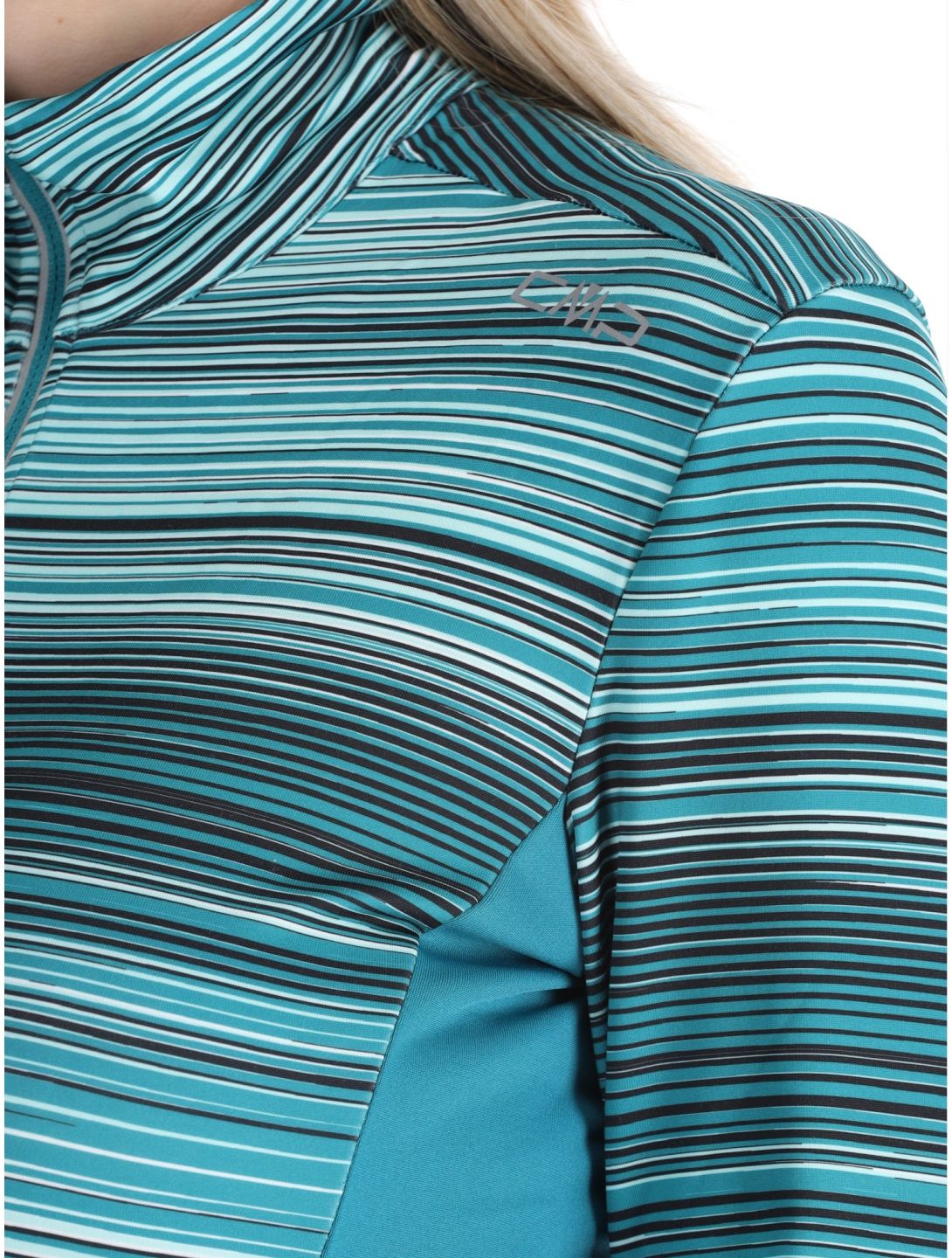 CMP, 34L2096 GA Ski pully dames Teal / Aqua Blauw, Groen 