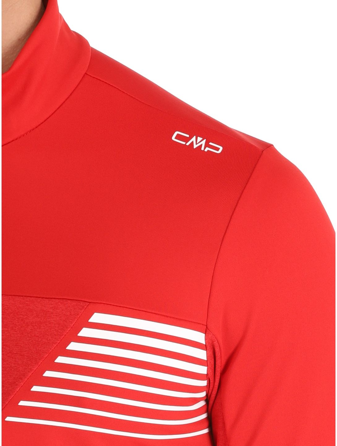 CMP, 34L4137 GA Ski pully heren Chili Rood 