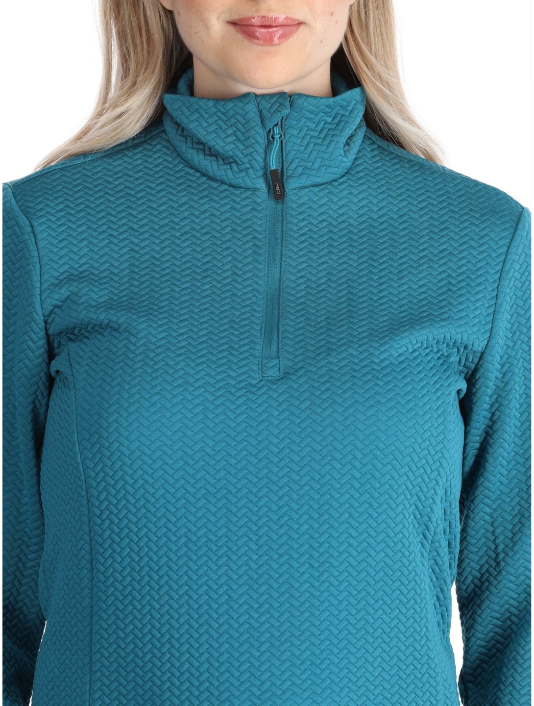 CMP, 34L4226 GA Ski pully dames Teal Groen 