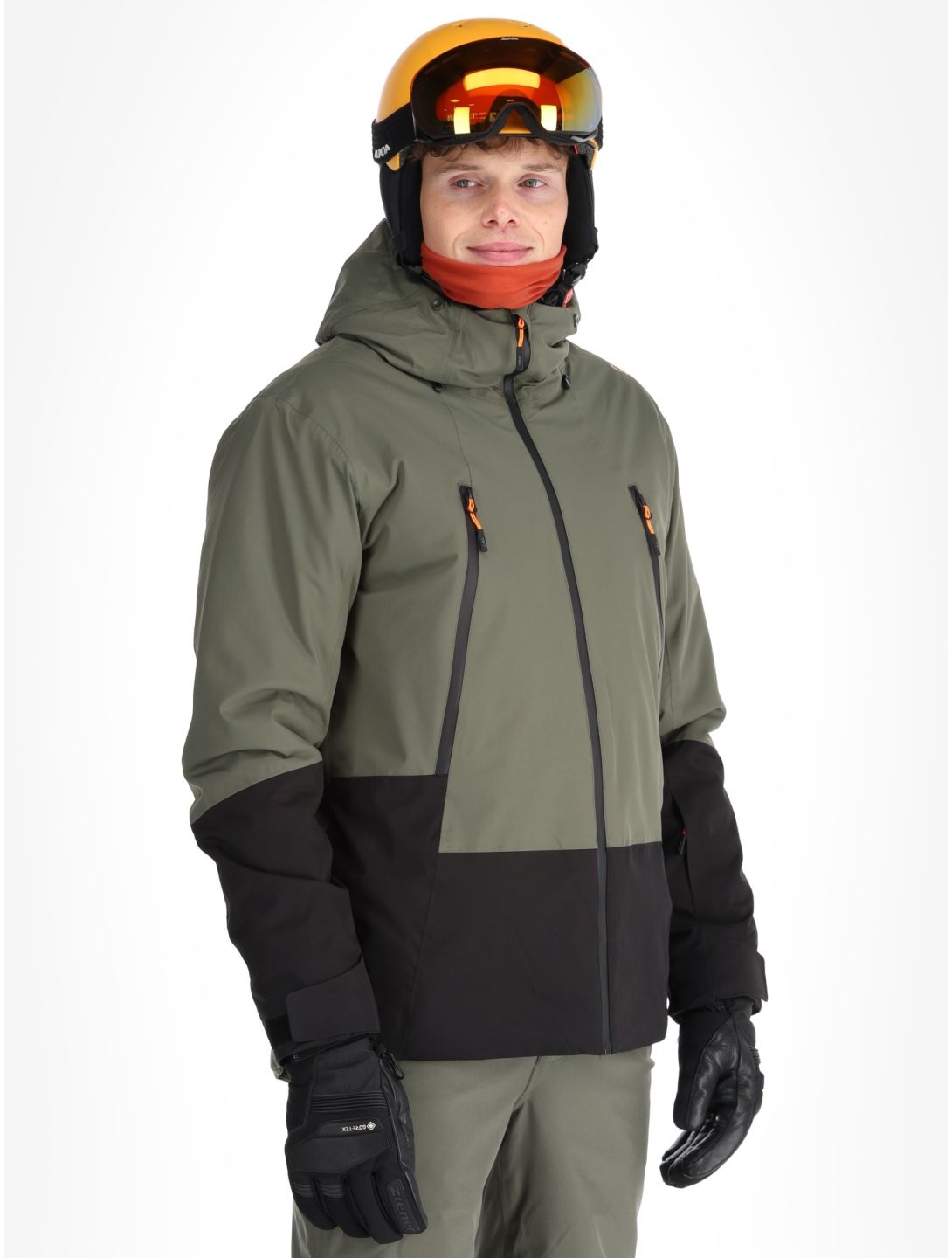 CMP, 34W2037 ski-jas heren Olive groen 