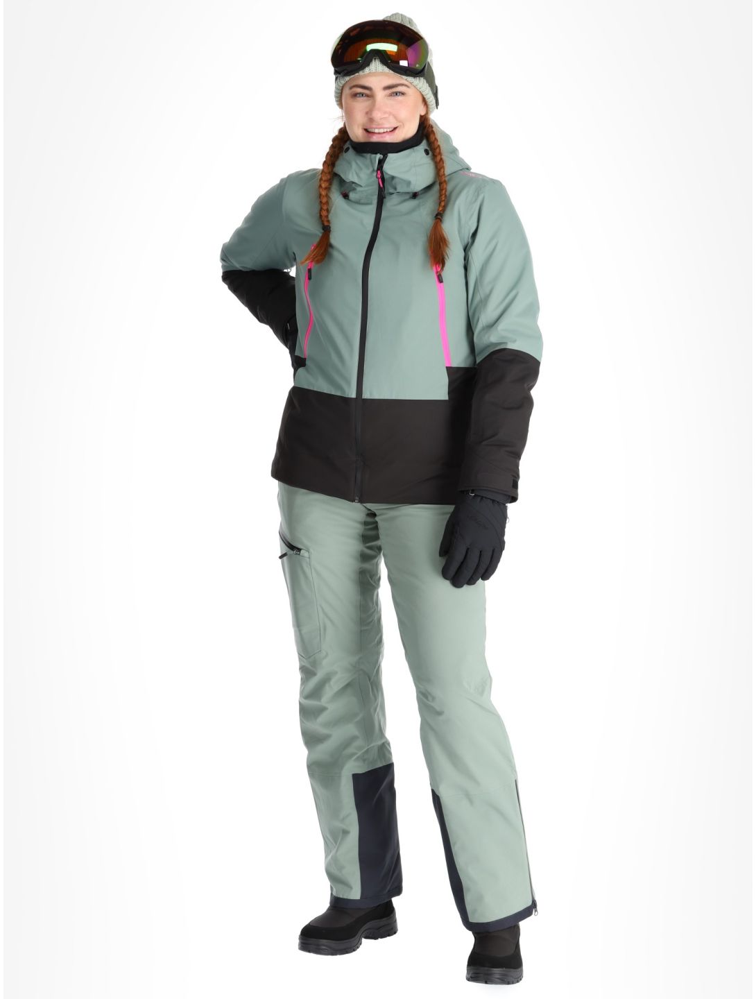 CMP, 34W2506 ski-jas dames Mineral groen 