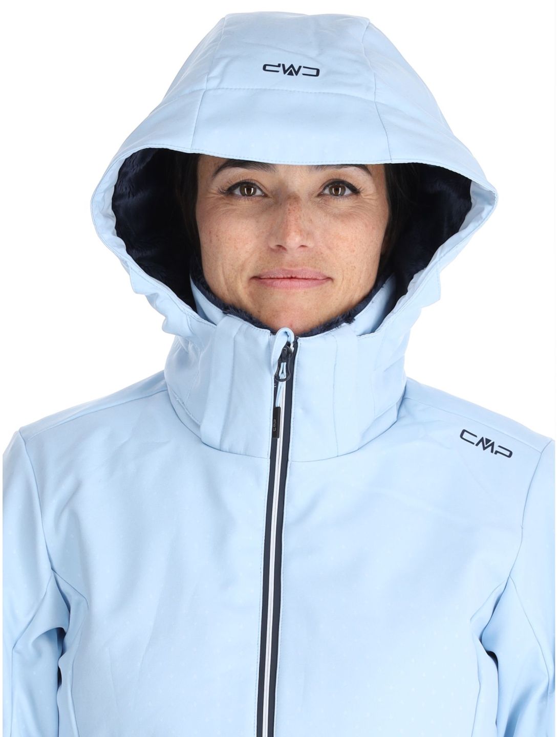 CMP, 34W3976 AA Jas gevoerd dames Skylight Blue Blauw 