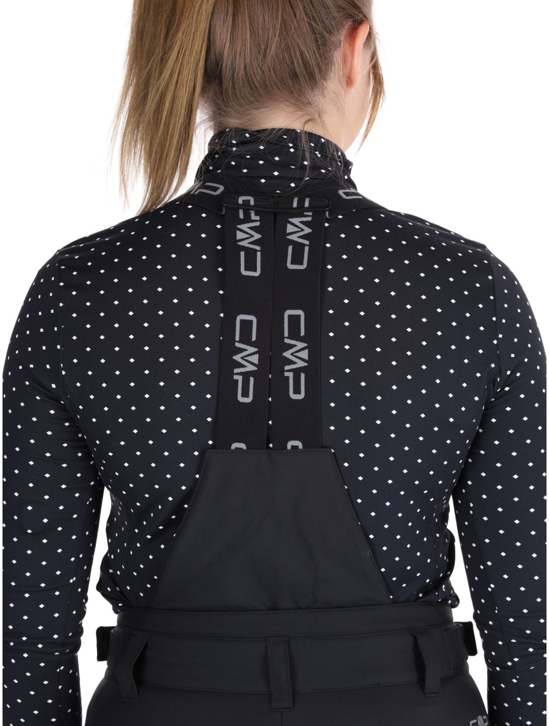 CMP, 34W4326 skibroek dames Black zwart 