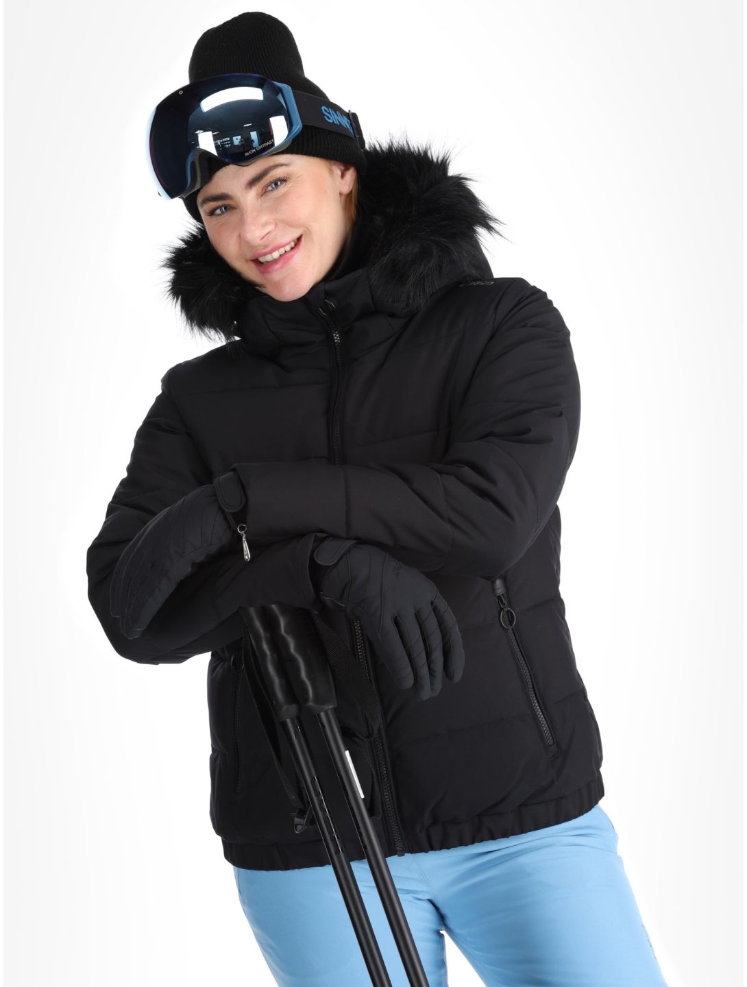 CMP, 34W4416F ski-jas dames Black zwart 