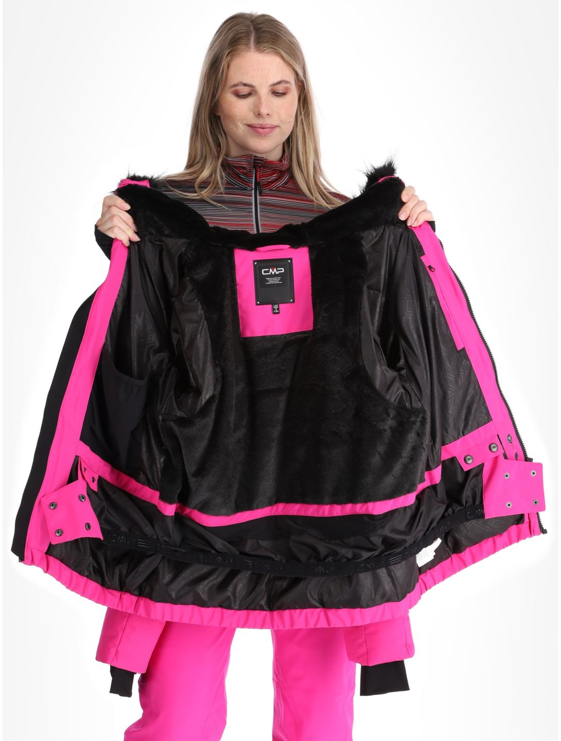 CMP, 34W4416F ski-jas dames Festival roze 