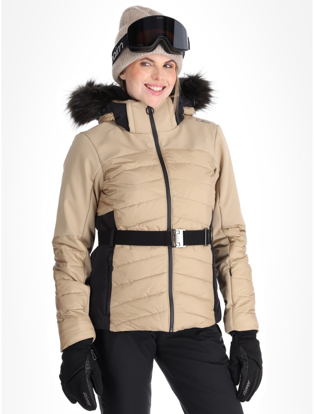 CMP, 34W4436F ski-jas dames Sesame bruin 