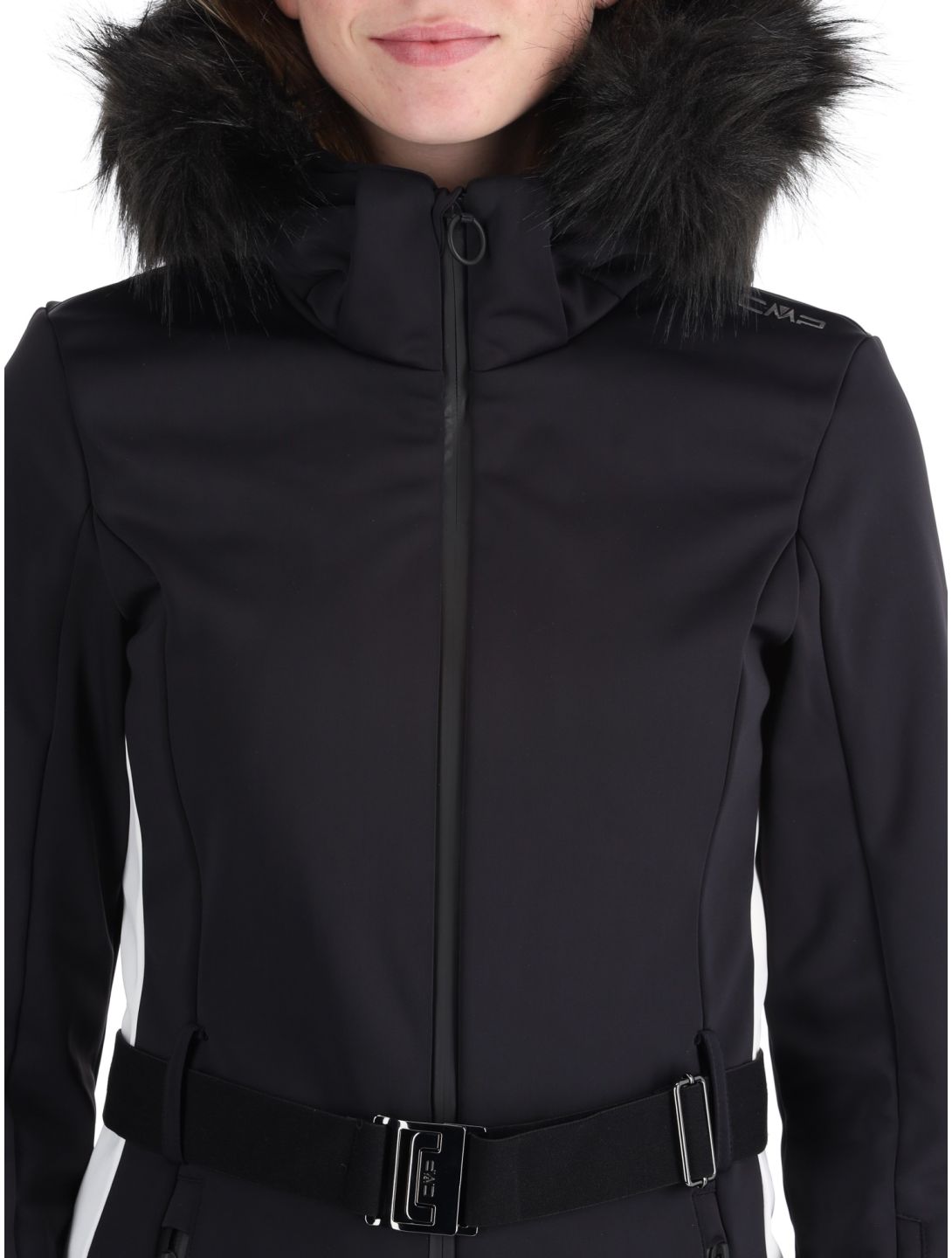 CMP, 34W4456F ski overall dames Black zwart 