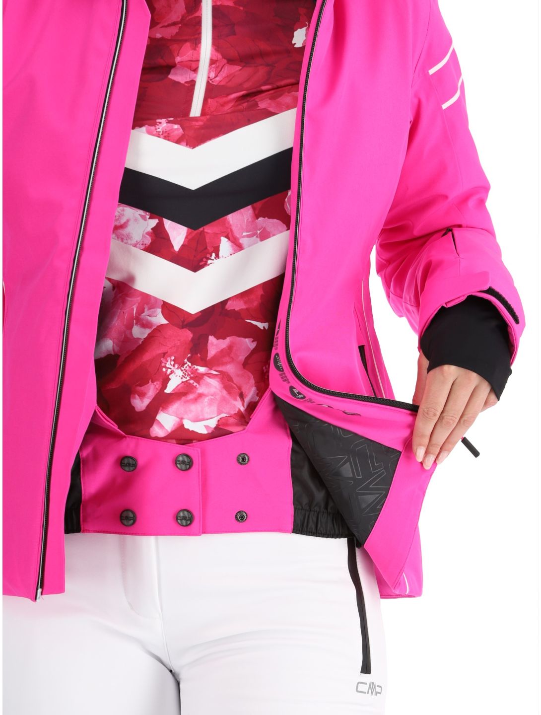 CMP, 34W4516 ski-jas dames Festival roze 