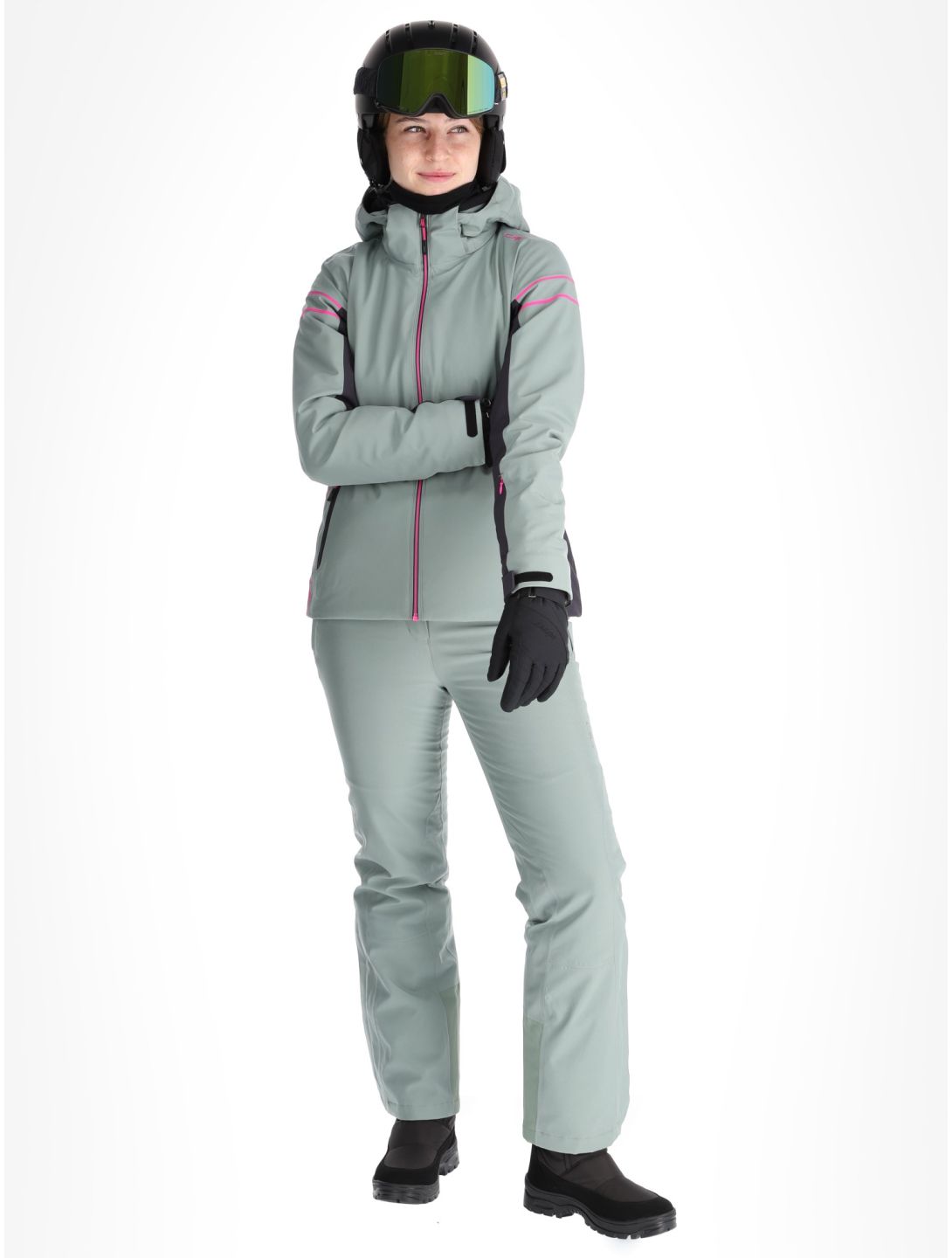 CMP, 34W4516 ski-jas dames Mineral groen 