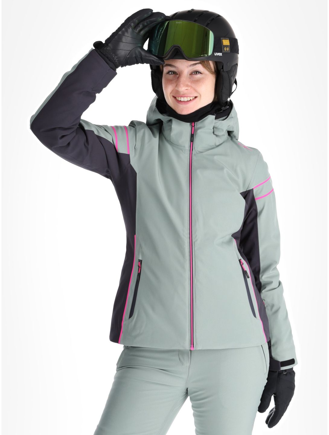 CMP, 34W4516 ski-jas dames Mineral groen 