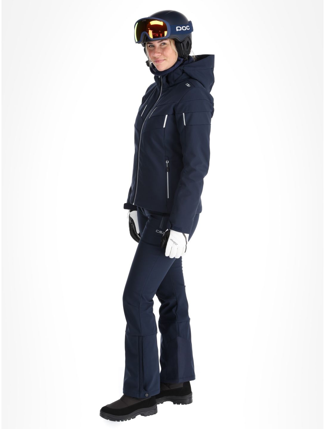 CMP, 34W4536 ski-jas dames Black Blue blauw 