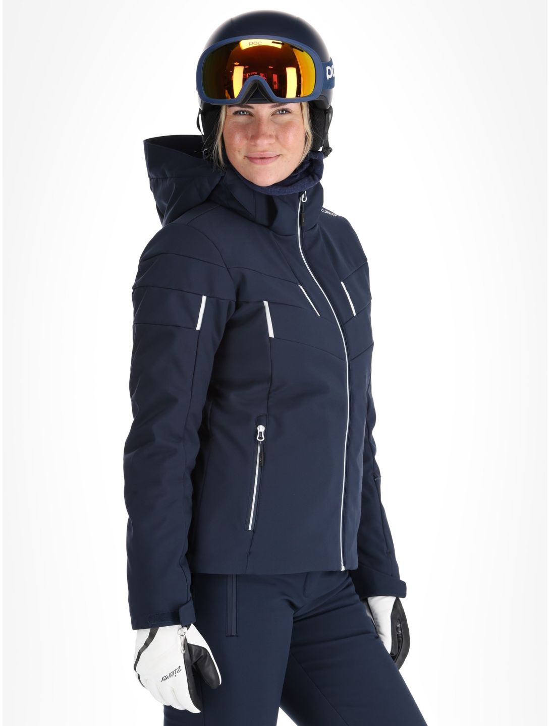 CMP, 34W4536 ski-jas dames Black Blue blauw 