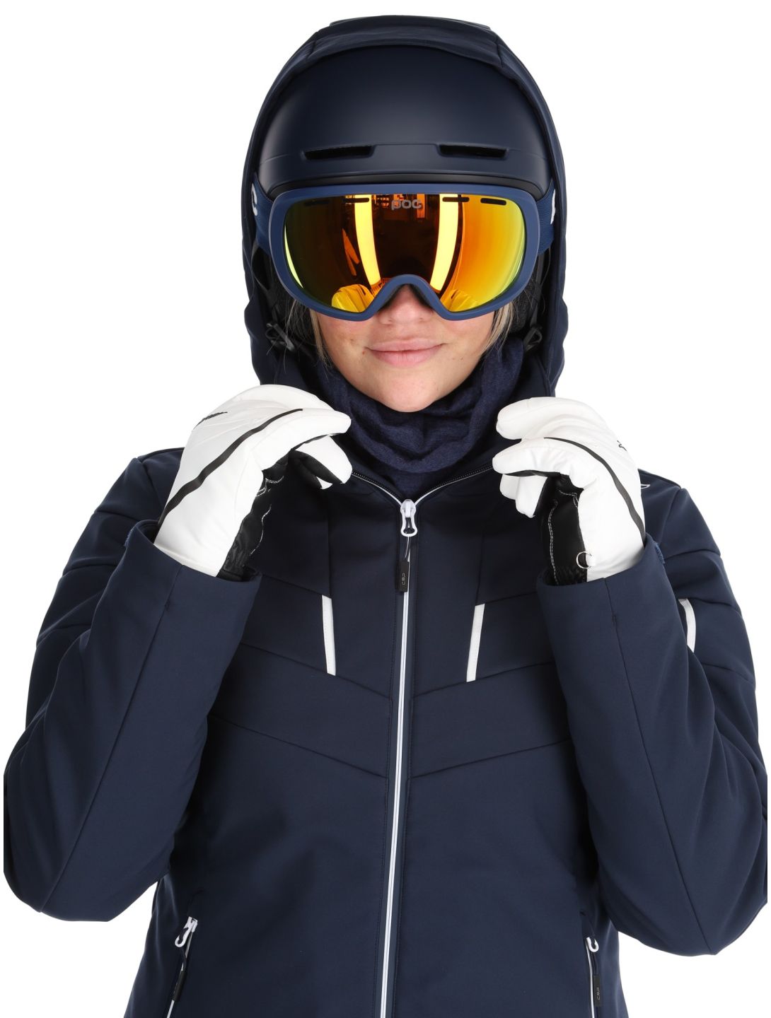 CMP, 34W4536 ski-jas dames Black Blue blauw 