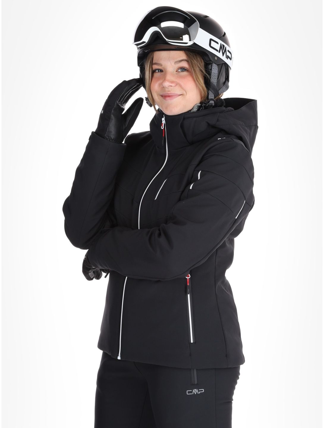 CMP, 34W4536 ski-jas dames Black zwart 