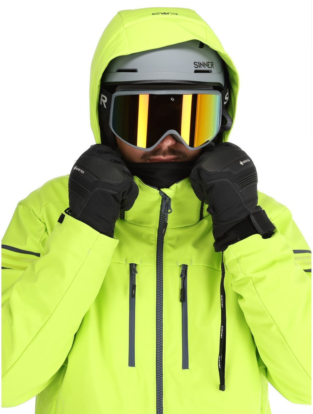 CMP, 34W4647 ski-jas heren Acid groen 