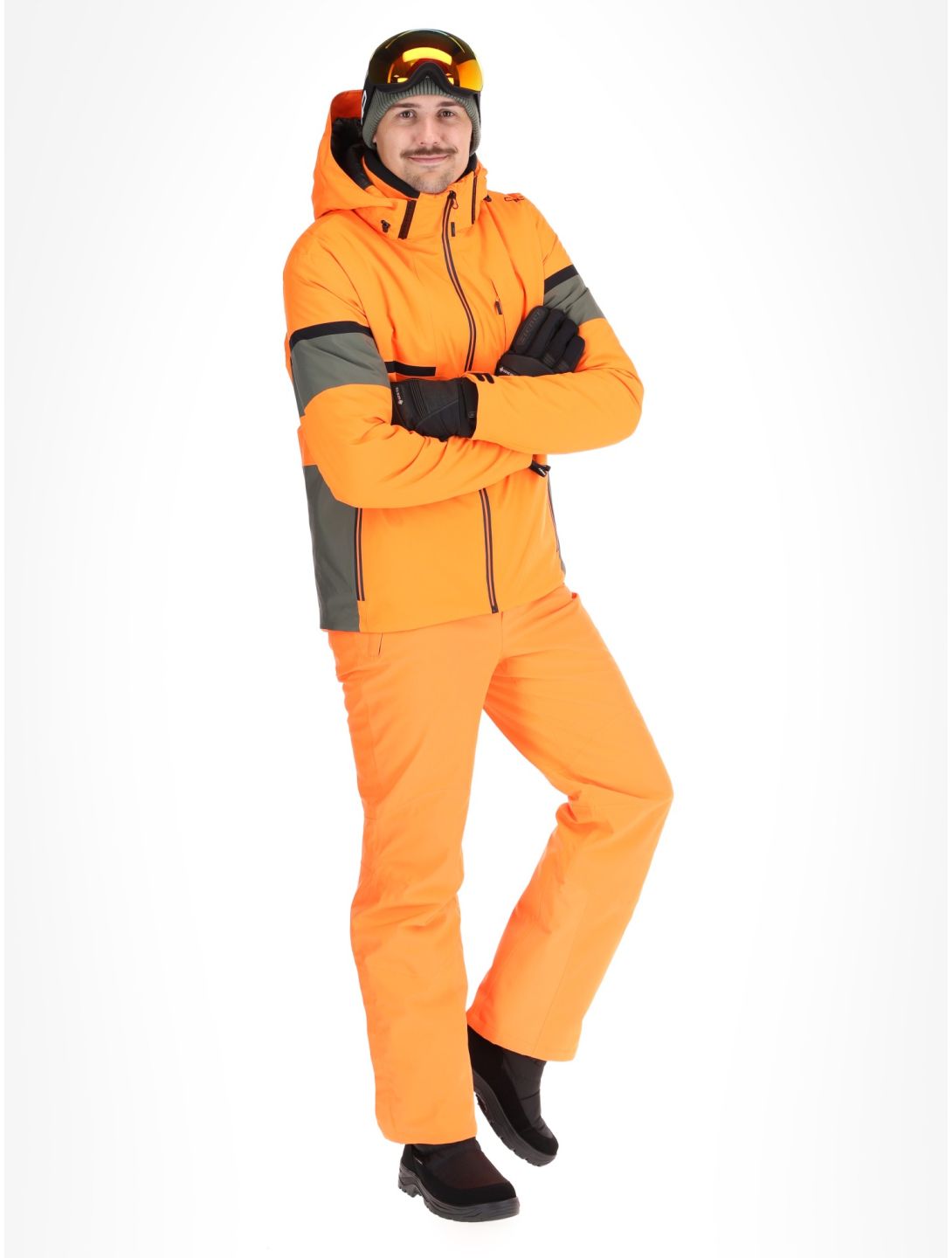 CMP, 34W4677 ski-jas heren Fanta Fluo oranje 