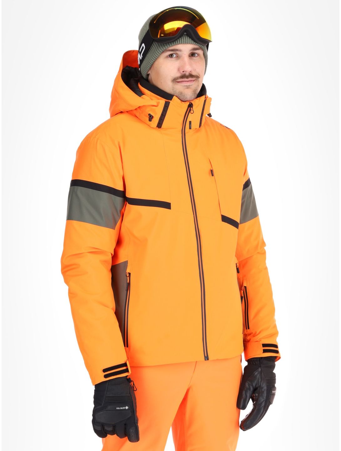 CMP, 34W4677 ski-jas heren Fanta Fluo oranje 