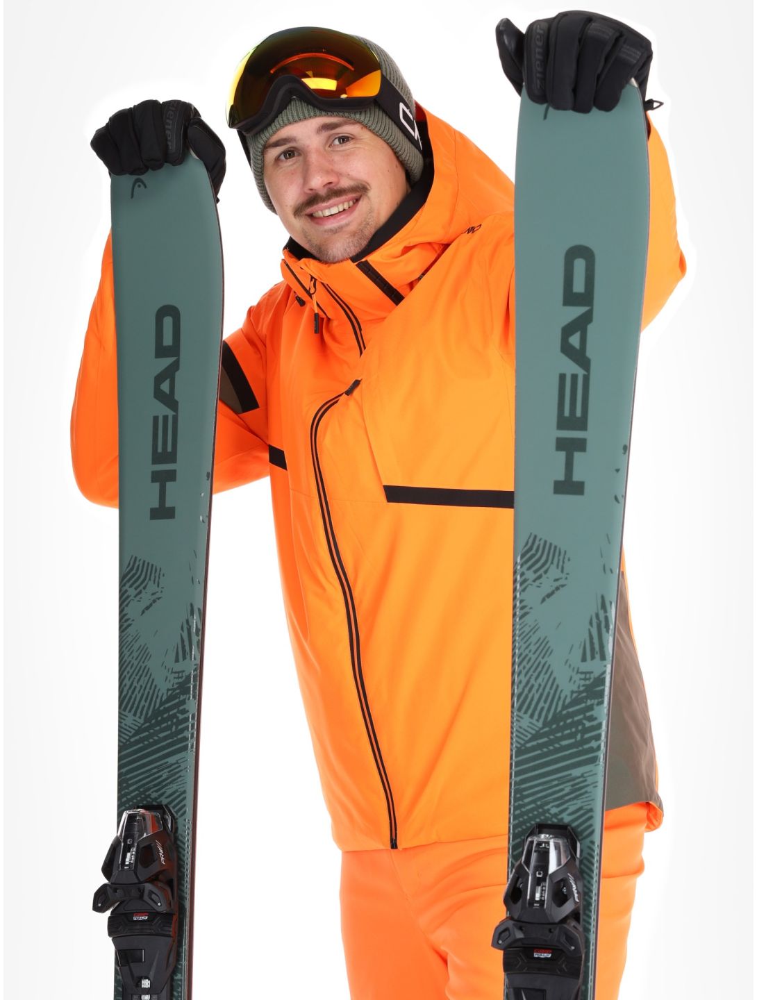 CMP, 34W4677 ski-jas heren Fanta Fluo oranje 