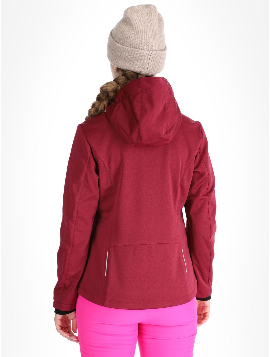 CMP, 39A5006M softshell ski-jas dames Anemone Melange / Festival rood 