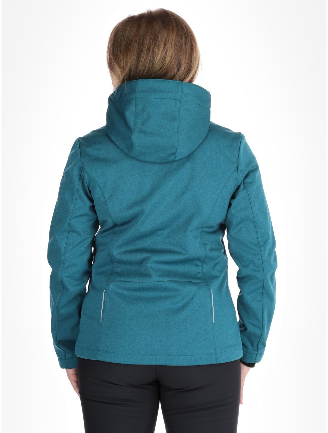 CMP, 39A5006M softshell ski-jas dames Teal groen 