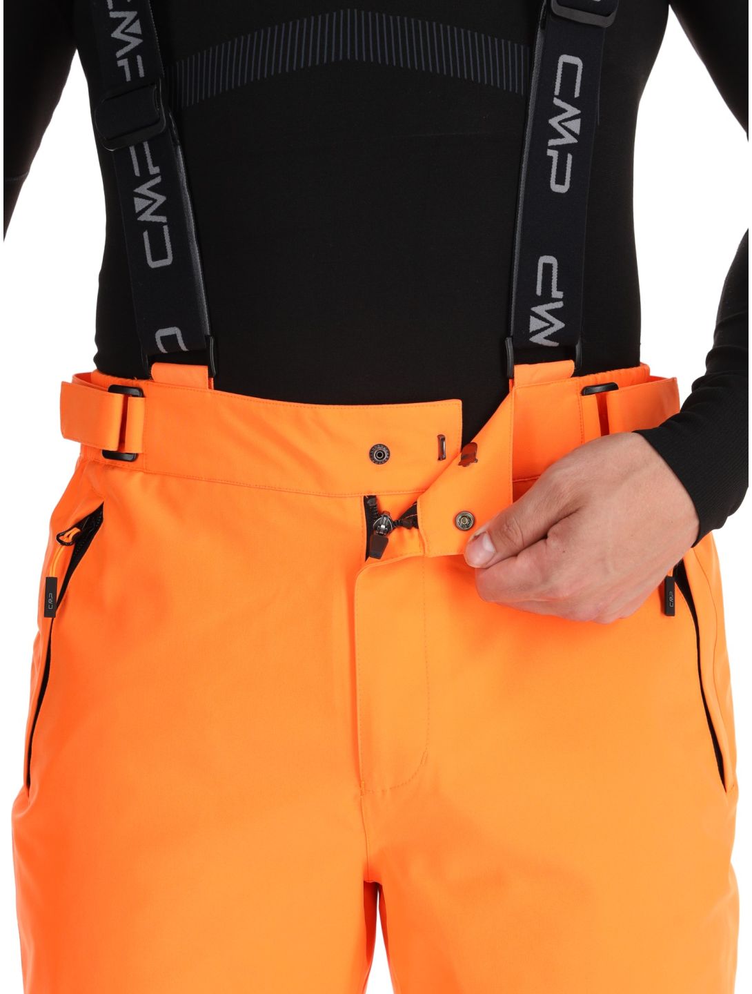 CMP, 3W17397N skibroek heren Fanta Fluo oranje 