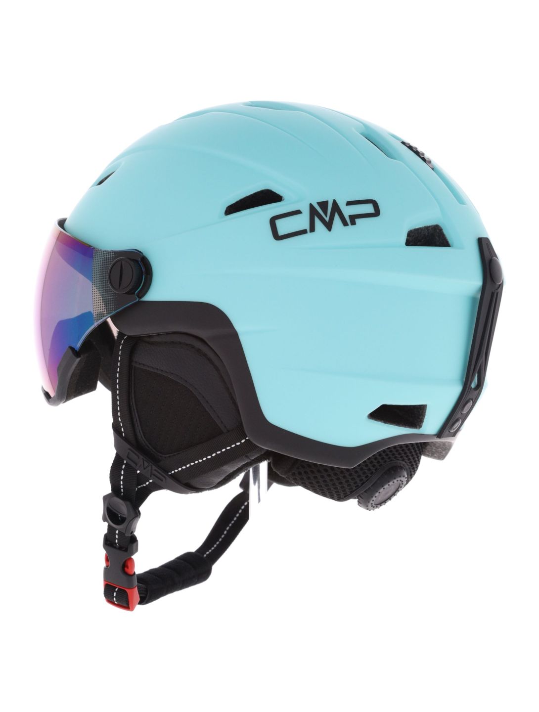 CMP, WA-2 skihelm met vizier unisex Aqua blauw 