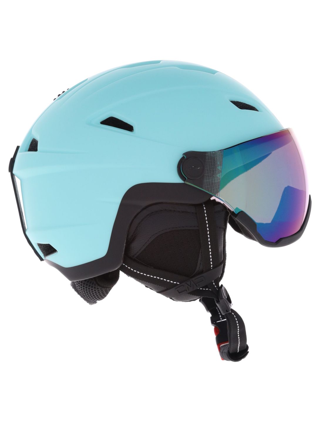 CMP, WA-2 skihelm met vizier unisex Aqua blauw 