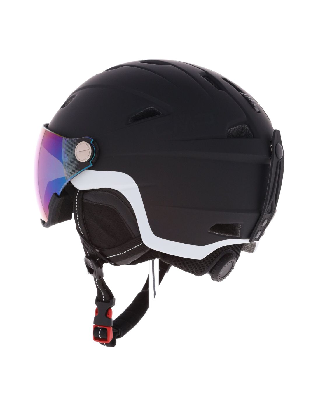 CMP, WA-2 skihelm met vizier unisex Black zwart 