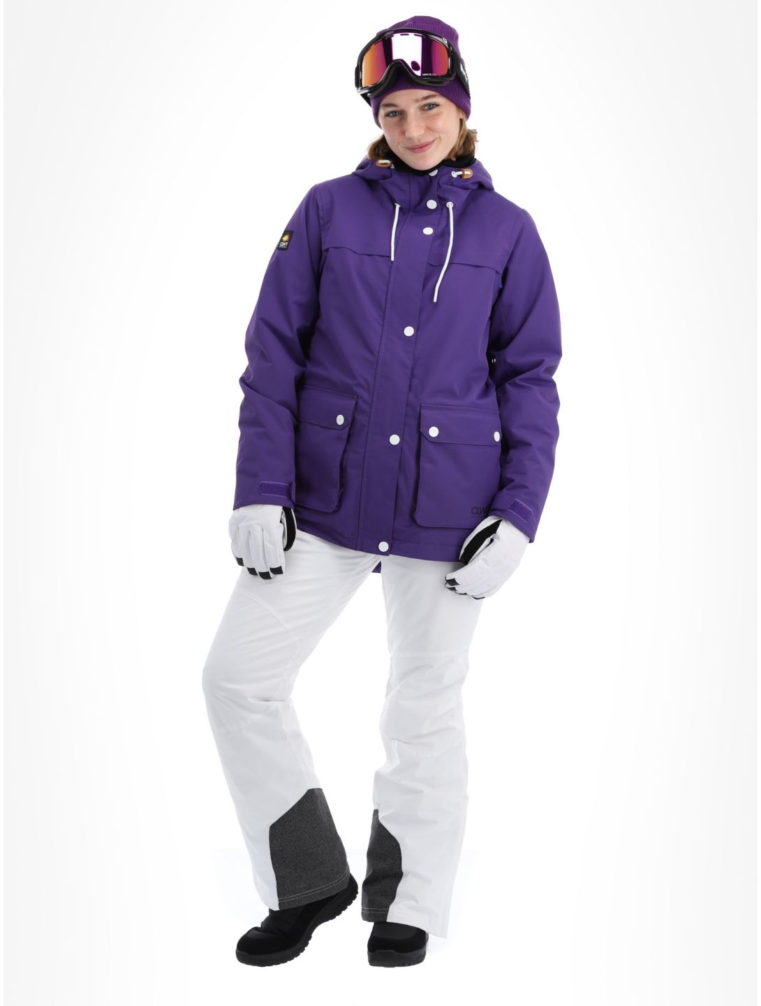 ColourWear, Ida ski-jas dames Purple paars 