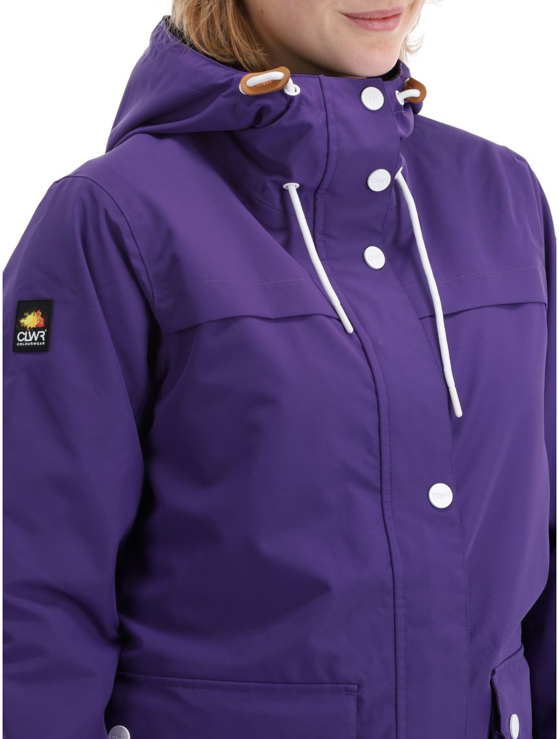 ColourWear, Ida ski-jas dames Purple paars 