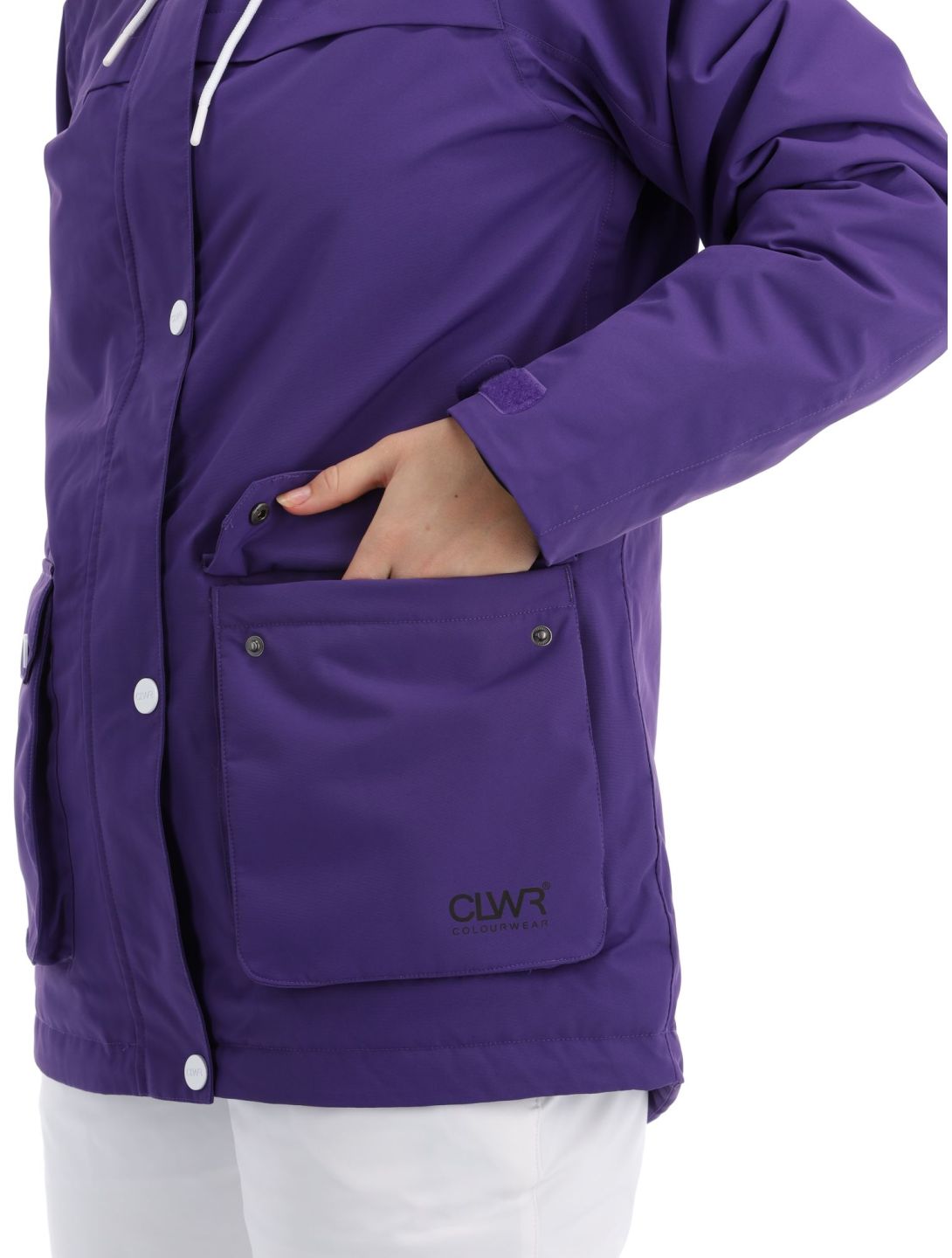 ColourWear, Ida ski-jas dames Purple paars 