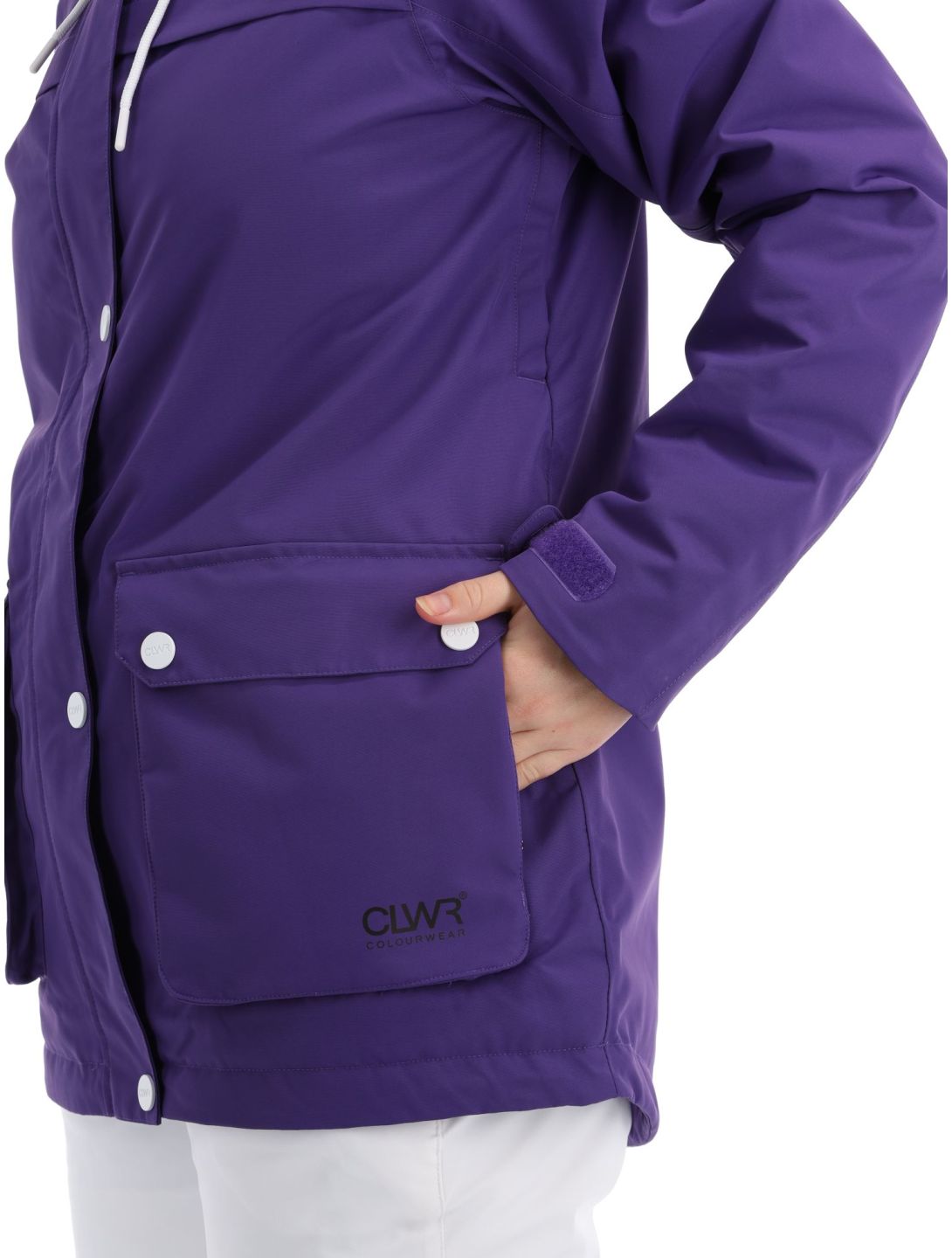 ColourWear, Ida ski-jas dames Purple paars 