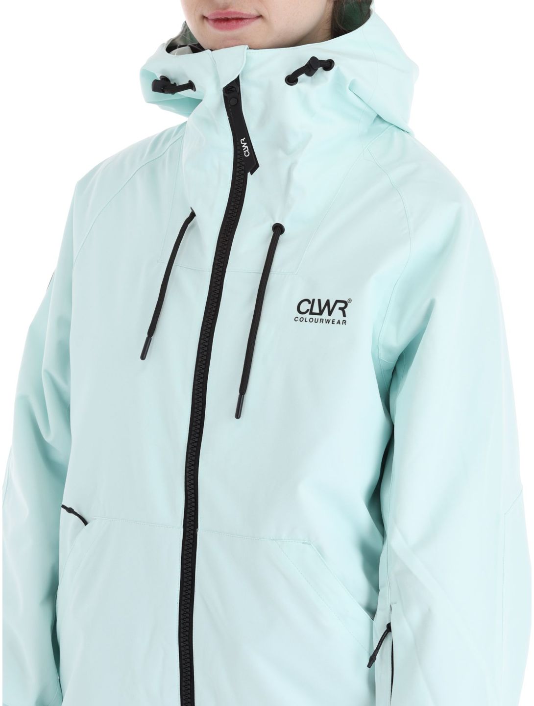 ColourWear, Leuge ski-jas dames Light Turquoise turquoise 