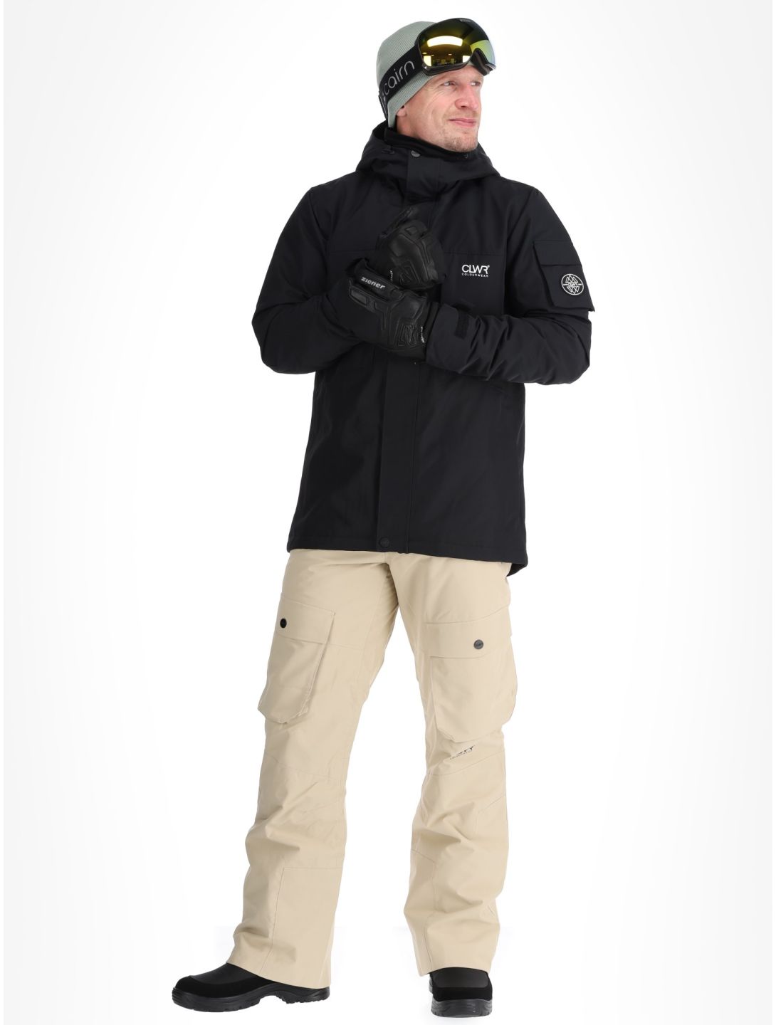 ColourWear, M Eagle ski-jas heren Black zwart 